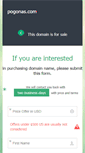 Mobile Screenshot of pogonas.com